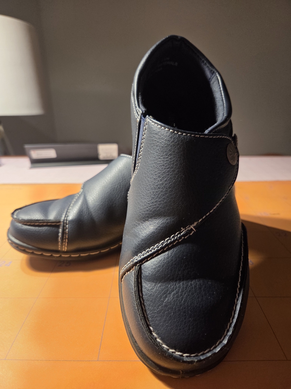Women's Blue Slip-On Loafers